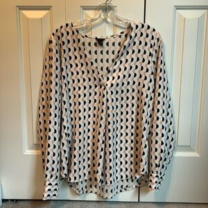 Ann Taylor patterned blouse